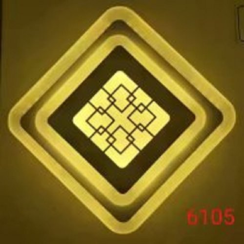 Светильник светодиодный Мелодия Света Узор 6105/200*200-30W 220В 30Вт Белый картинка 